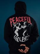 MANTO hoodie angels - black